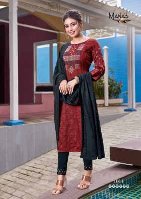 manas fab sparkal vol 2 Top Pant with dupatta set wholesale  kurtis catalogs