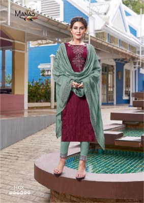 manas fab sparkal vol 2 Top Pant with dupatta set wholesale  kurtis catalogs