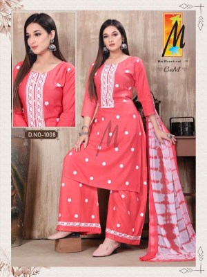 master new Kurti catalogue Gem Kurti with palazzo and dupatta set catalogue wholesaler  Master