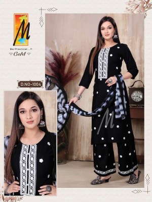 master new Kurti catalogue Gem Kurti with palazzo and dupatta set catalogue wholesaler  kurtis catalogs