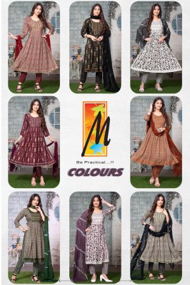 master new colours heavy rayon nyra cute ready made suits wholesale  kurtis catalogs