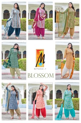 master new launch Blossom rayon kurti with afghani style pant with dupatta set catalogue wholesale rate  kurtis catalogs