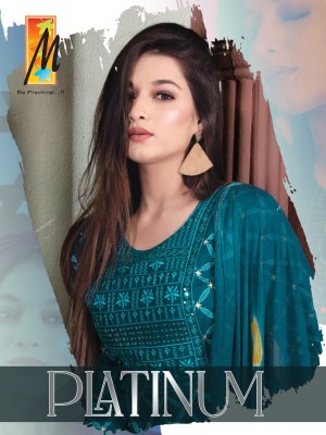 master new  launch Platinum Kurti skirt with dupatta set catalogue wholesale  kurtis catalogs