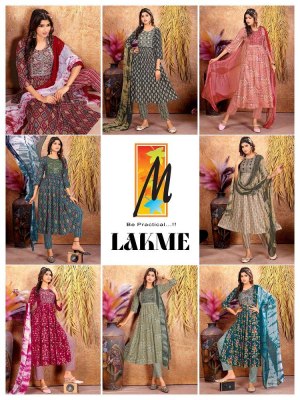 master new launch lakme nyra cut top pants with dupatta set catalogue wholesale rate in Surat  kurtis catalogs