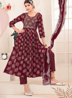 master new presents blush nyra cut heavy capsule printed ready made salwar suits catalogue  Master