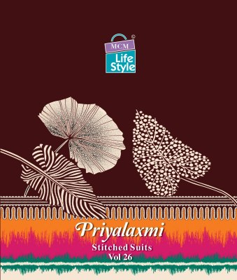 mcm life style new  Priyalaxmi Stitched Vol 26 pure cotton ready made salwar suits wholesale  kurtis catalogs