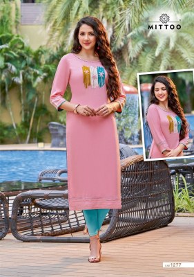 mittoo by palak vol 32 heavy reyon fancy kurti catalogue at wholesale price kurtis catalogs