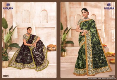 mother india vol 52 by deeptex heavy cotton printed saree catalogue at affordable rate sarees catalogs