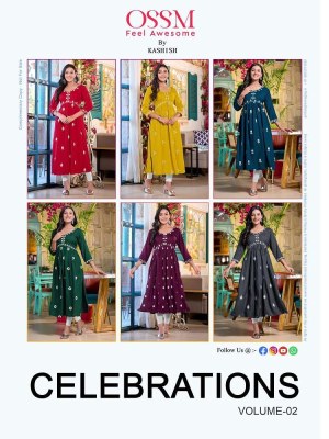 ossm new launch celebrations vol 2 fancy alia style wholesale Kurti catalogue Surat  kurtis catalogs