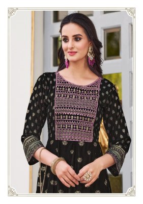 radhika life style presents gulmohar vol 1 rayon long gown stylish wholesale kurti  kurtis catalogs