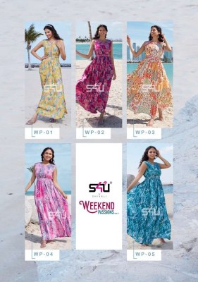 s4u new launch weekend passion vol 7 party wear collection ready made gown dress wholesale price  kurtis catalogs