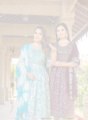 sara vol 16 by Mystic 9 Premium capsule reyon foil printed readymade suit catalogue at affordable rate readymade suit catalogs