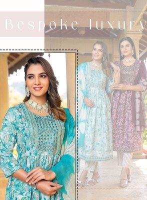 sara vol 16 by Mystic 9 Premium capsule reyon foil printed readymade suit catalogue at affordable rate readymade suit catalogs