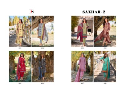 shazar by deepsy pure cotton Pakistani suit catalogue at wholesale rate kurtis catalogs