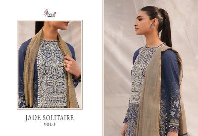 shree fab new jade solitaire vol 3  pure cotton patch work Pakistani suits wholesale  cotton dupatta pakistani suit catalogs