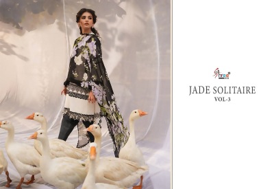 shree fab new jade solitaire vol 3  pure cotton patch work Pakistani suits wholesale  cotton dupatta pakistani suit catalogs