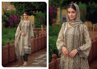 shree fab new launch bin saeed lawn collection vol 6 ready made Pakistani suits with embroidered dupatta collection  kurtis catalogs