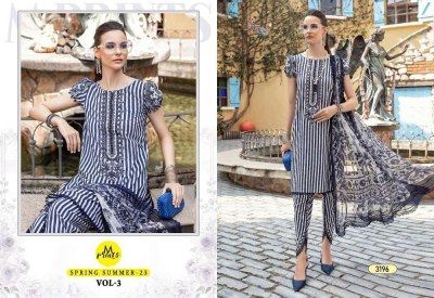 shree fab new launch m print spring summer  23 vol 03 pure cotton patches work Pakistani suits  chiffon dupatta  pakistani suit catalogs