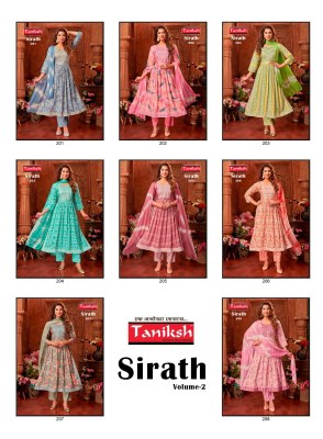 sirath vol 2 by taniksh navkar ready made suits wholesale kurtis catalogs