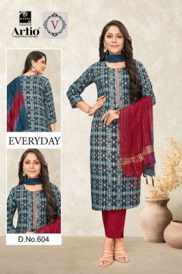 veda by kapil trendz new design every day rayon printed 3 pic suits wholesale  kurtis catalogs