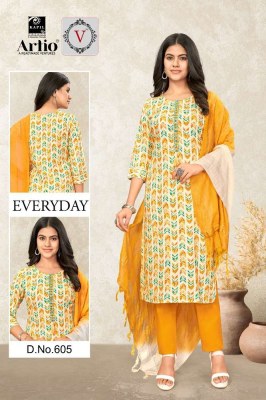 veda by kapil trendz new design every day rayon printed 3 pic suits wholesale  kurtis catalogs