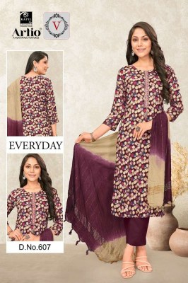 veda by kapil trendz new design every day rayon printed 3 pic suits wholesale  kurtis catalogs