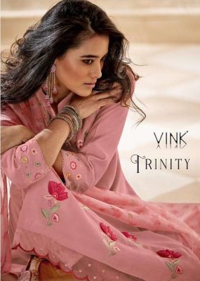 vink new launch trinity Kurti pants and dupatta set Kurti catalogue wholesale rate  Vink Kurti