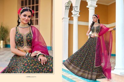 virashat by arunima new designer Sequence work with pure digital print readymade lehenga choli at wholesale price  lehenga choli catalogs