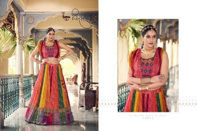 virashat by arunima new designer Sequence work with pure digital print readymade lehenga choli at wholesale price  lehenga choli catalogs