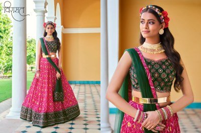 virashat by arunima new designer Sequence work with pure digital print readymade lehenga choli at wholesale price  lehenga choli catalogs