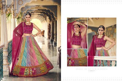 virashat by arunima new designer Sequence work with pure digital print readymade lehenga choli at wholesale price  lehenga choli catalogs