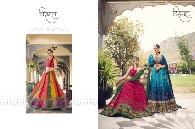 virashat by arunima new designer Sequence work with pure digital print readymade lehenga choli at wholesale price  lehenga choli catalogs