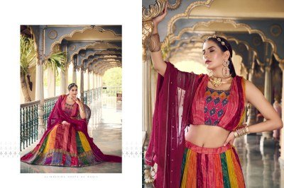 virashat by arunima new designer Sequence work with pure digital print readymade lehenga choli at wholesale price  lehenga choli catalogs