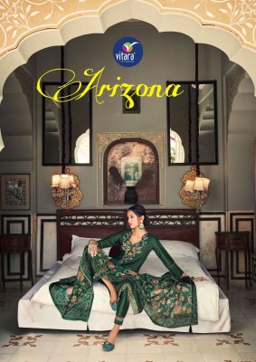 vitara fashion new arizona  exclusive designer Kurti pent with dupatta set catalogue wholesale 