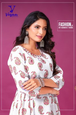 viyaa designer by kit kat finest quality of pure cotton  kurti catalogue at wholesale price kurtis catalogs