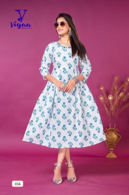 viyaa designer by kit kat finest quality of pure cotton  kurti catalogue at wholesale price kurtis catalogs