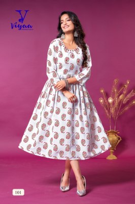 viyaa designer by kit kat finest quality of pure cotton  kurti catalogue at wholesale price kurtis catalogs