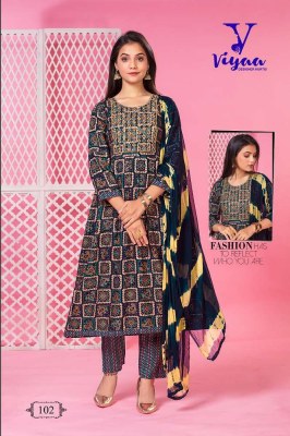 viyaa designer new launch nakhrali Vol 1 pure capsule rayon kurti pant with dupatta set catalogue  kurtis catalogs