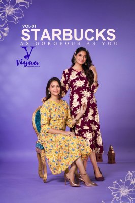 viyaa designer starbuck v1 luanch new super fancy kurti catalogue  at wholesale price  Viyaa