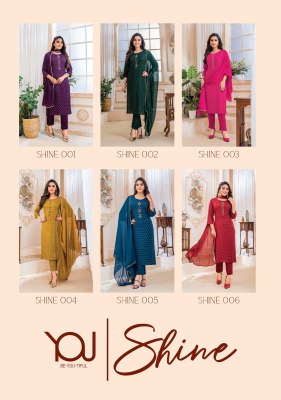 wanna by shine Launch New Super Fancy Rayon Butti Kurti With  Pants and chinnon Fancy Dupatta Catalogue kurtis catalogs