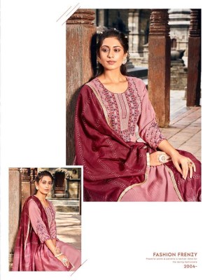 wanna new launch Khwaab Vol 2  Fancy Rayon Dobby Thread Work Kurti With Sleeves work  Pant  Dupatta Catalogue kurtis catalogs