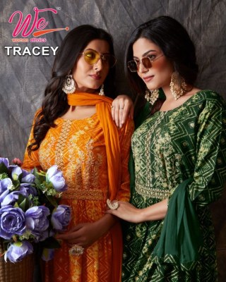 we by women ethnic new tracey Heavy Rayon Print kurti pants and dupatta set catalogue wholesale  kurtis catalogs