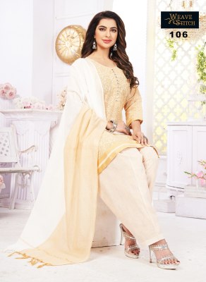 weave n stitch new launch platinum vol 18 south cotton ready made salwar kameez wholesale  without lining kurtis catalogs