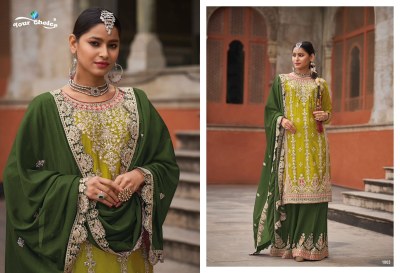 your choice by Glory Straight with Sarara designer embroidered readymade suit catalogue readymade suit catalogs