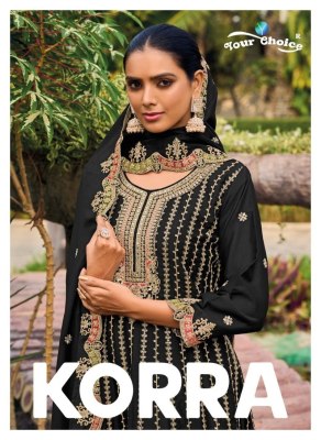 your choice by korra Upcoming weddding and festival season designer readymade suit actalogue Your choice