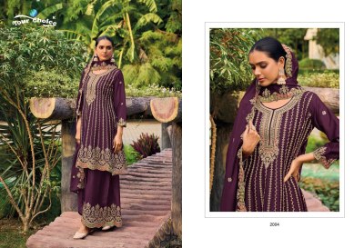 your choice by korra Upcoming weddding and festival season designer readymade suit actalogue readymade suit catalogs