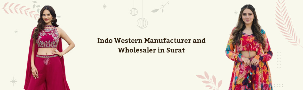 Indo Western Manufacturer, Wholesaler, Supplier and Exporter in Surat